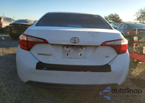 2016 Toyota Corolla L из США, поврежденный, VIN 2T1BURHE3GC640592